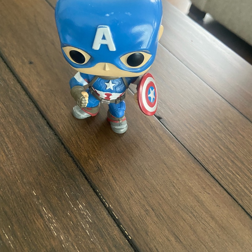 Funko Captain America Blue and Red Figure